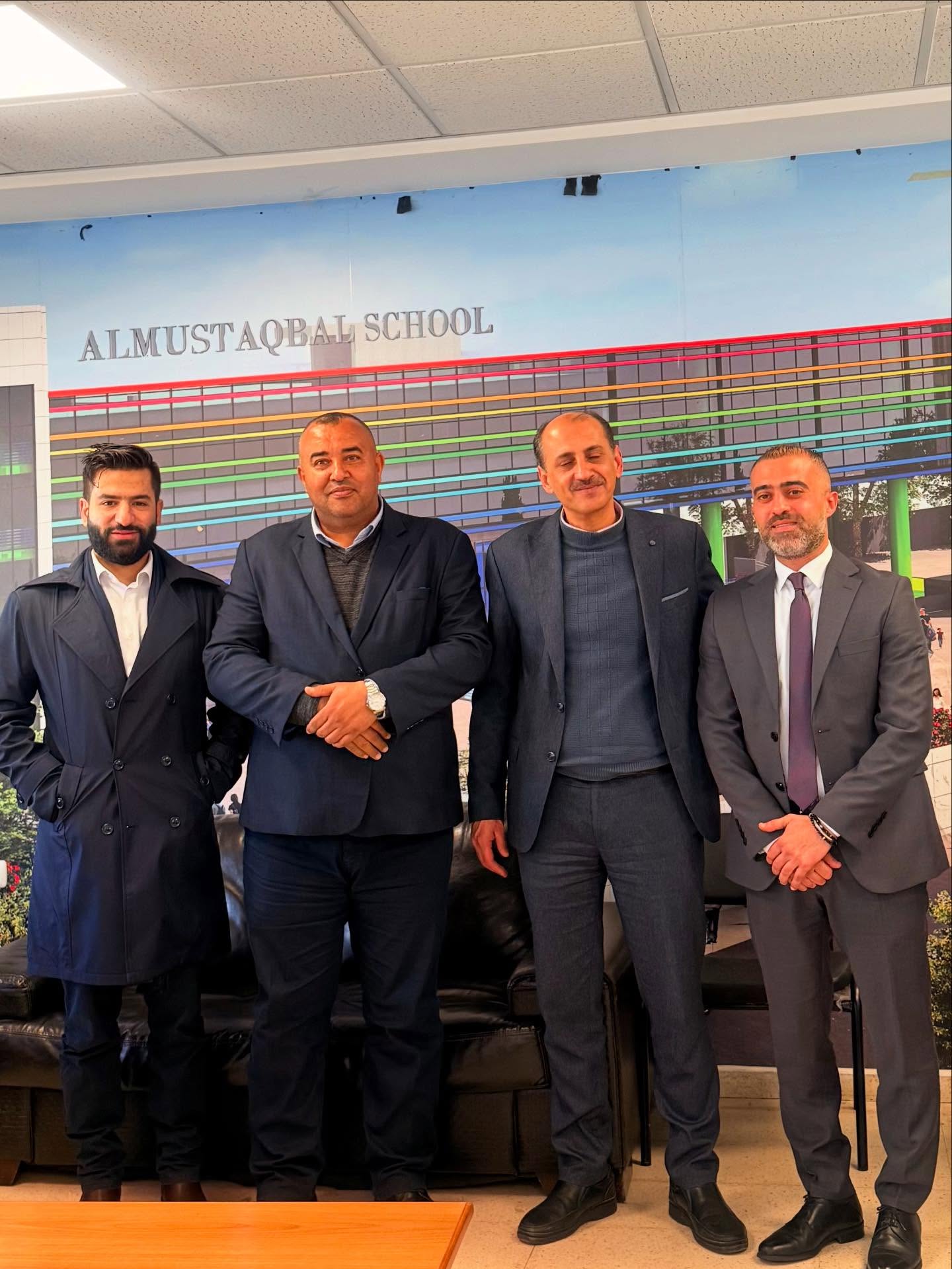 Mariam Foundation Visits Al-Mustaqbal School in Ramallah in Appreciation of Its Humanitarian Support for Cancer Patients